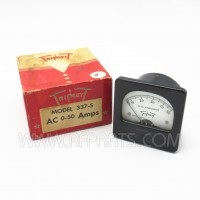 Model 337-S Triplett Vintage 0-50 A.C. Amperes Meter (NOS/NIB)