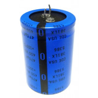 381LX471M450  Snap Lock Capacitor, 470uf 450v, 105 deg c, CDE