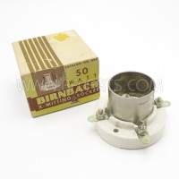 434 Birnbach Ceramic 4 Pin Tube Socket (NOS/NIB)