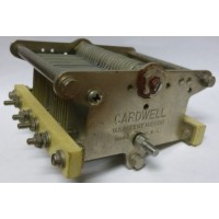 47-887 Cardwell Low Friction Shaft Variable Capacitor 22-430/25-457pf