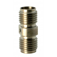 5010 Inmet Stainless Steel SMA Female to Female In Series Precision Adapter