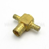 51-085-0000 Sealectro SMB Female to Double SMB Male TEE Adapter (Pull)