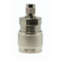 5106 Inmet SMA Male to Type-N Male Between Series Precision Adapter