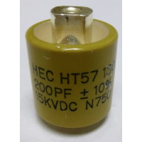 HT57Y201KA High Energy Corporation Doorknob Capacitor 200pf 15kv 10% 