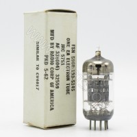 5751 / 12AX7 RCA JRC Electron Tube Black Plate (NOS)