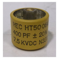 HT50V401KA High Energy Doorknob Capacitor 400pf 7.5kv 10%
