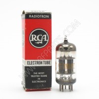 5814A RCA Command Medium-Mu Double Triode Black Plates (NOS)