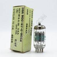 5814A JAN / 12AU7 General Electric Medium-Mu Double Triode Tube (NOS/NIB)