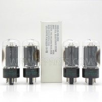 5881 Sylvania Beam Power Amplifier Tube Matched Quad (4) (NOS/NIB)