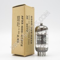 12AY7 / 6072 General Electric JAN JG Twin Triode Tube (NOS/NIB)