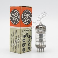 6135/6C4 GE 5 Star, Medium Mu Triode Tube (NOS/NIB)