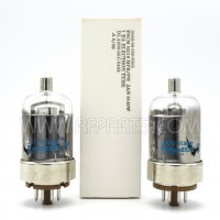 6146W JAN ECG/Philips Transmit Tubes Matched Pair (2) (NOS/NIB)