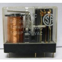 621D012 DPDT Relay 12v 5a