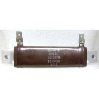 F55J10R Wirewound Resistor, 10 ohm, 55 watt, Ohmite