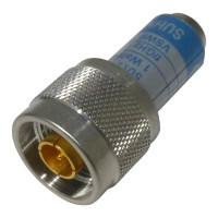 65_N-50-0-11/133-NE  Dummy Load, Type-N Male, 1 Watt, DC-6 GHz, SUHNER (NOS)