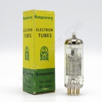 6689 Amperex "Premium Quality" Pentode with Gold Pins (NOS)