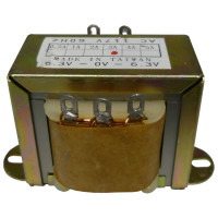 671123  Low voltage transformer, 117VAC/60cps 12.6vct, 1.5 amp, (67-1123) CES