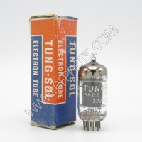 6AU7 GE, RCA, Raytheon, Tung-Sol Medium-Mu Twin Triode Tube (NOS/NIB)