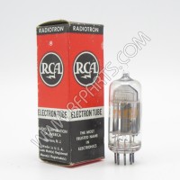 6BF6 RCA GE, Tung-Sol Duplex-Diode Medium Mu Triode (NOS/NIB)