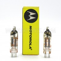 6BF7 Motorola Medium Mu Twin Triode Tube  Matched Pair (2) (NOS/NIB)