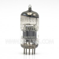 6DJ8 / ECC88 Hewlett Packard by Amperex Twin Triode Electron Tube (Pull)