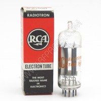 6FQ7/6CG7 RCA Medium Mu Twin Triode Tube (NOS/NIB)