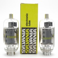 6HF5 Sylvania Beam Power Amplifier Tube Matched Pair (2) (NOS/NIB)
