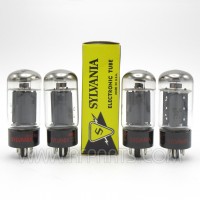 6L6GC Sylvania Beam Power Amplifier Tube Matched Quad (4) (NOS/NIB)