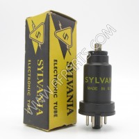 6R7 Sylvania Triode Amplifier Tube (NOS/NIB)