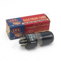 6SL7GT CBS Hytron Hi-Mu Twin Triode Audio Tube Coated Glass (NOS)