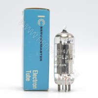6V4/EZ80 International Miniature Full Wave Rectifier Tube Made in Germany (NOS/NIB)