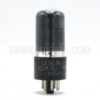 6V6GT/G Sylvania Beam Power Amplifier Tube (NOS/NIB)
