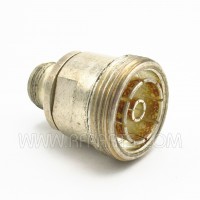 7/16 Din Female to Type-N Female Between Series Adapter (NOS)