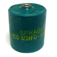 715C651Z18DK Sprague Doorknob Capacitor 650pf 18KV (NOS)