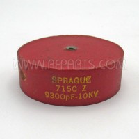 715C-Z Sprague Doorknob Capacitor 9300pf 10Kv (Pull)