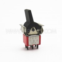 7201 C&K Miniature Paddle Switch DPDT On/On 