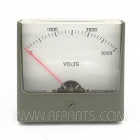 72D82610H03 Vintage Motorola Volts Panel Meter 0-3000 (Pull)