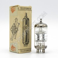 ECC801S Telefunken Twin Triode Premium Audio Tubes with Triple-Mica Construction (NOS)