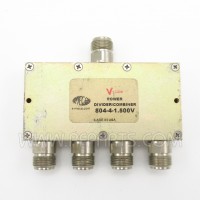 804-4-1.500V Meca V-Line 4-Way Power Divider / Combiner Type-N Female (Pull)