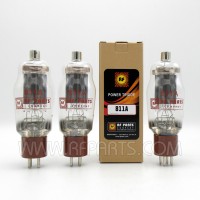 811A RF Parts Company SELECT Transmitting Tube, Matched Set of Three (3)
