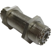 83-1F Amphenol/RF In Series Adapter UHF Female to Female 2 Inch