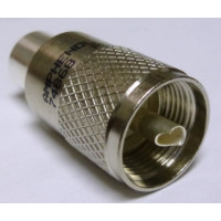 83-1SP Amphenol UHF Male Solder Connector for Cable Group E, F, I