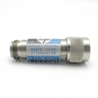 8491B Hewlett Packard 10dB 2w DC-18Ghz Fixed Attenuator Type-N Male/Female (Pull)