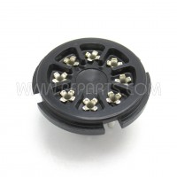 8 pin Open Face Male Accessory Plug (NOS)
