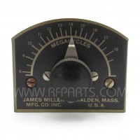 90613 MIllen Absorption Frequency Meter 8-18.5 Megacycles (Pull)