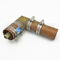 920292-6-4 Myat 1 5/8" Unflanged Offset 90 Degree Adapter and Clamps (Pull)