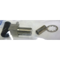 9613-9523-019  SMA Female Crimp Bulkhead Connector, Right Angle, Cable Group: B1, AEP  