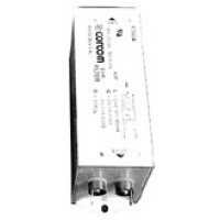 F2924 Filter,emi. 2-section, 15a. 250vac max, Corcom usa