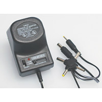 34021 Universal AC Adapter 1.5-12v 300ma max Selectable Polarity 6 plugs PH-62098
