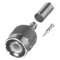 RFT-1202-C1 RF Industries TNC Male Crimp Connector for Cable Group C1